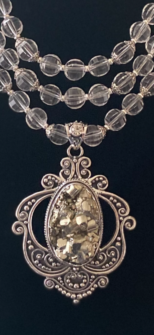 Simbircite Gemstone Pendant in Sterling Silver