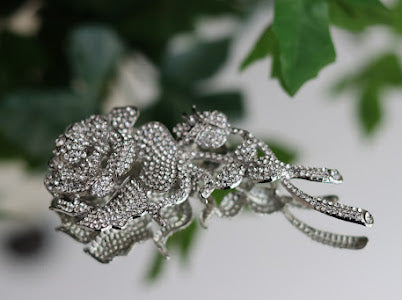 Large Rose Brooch