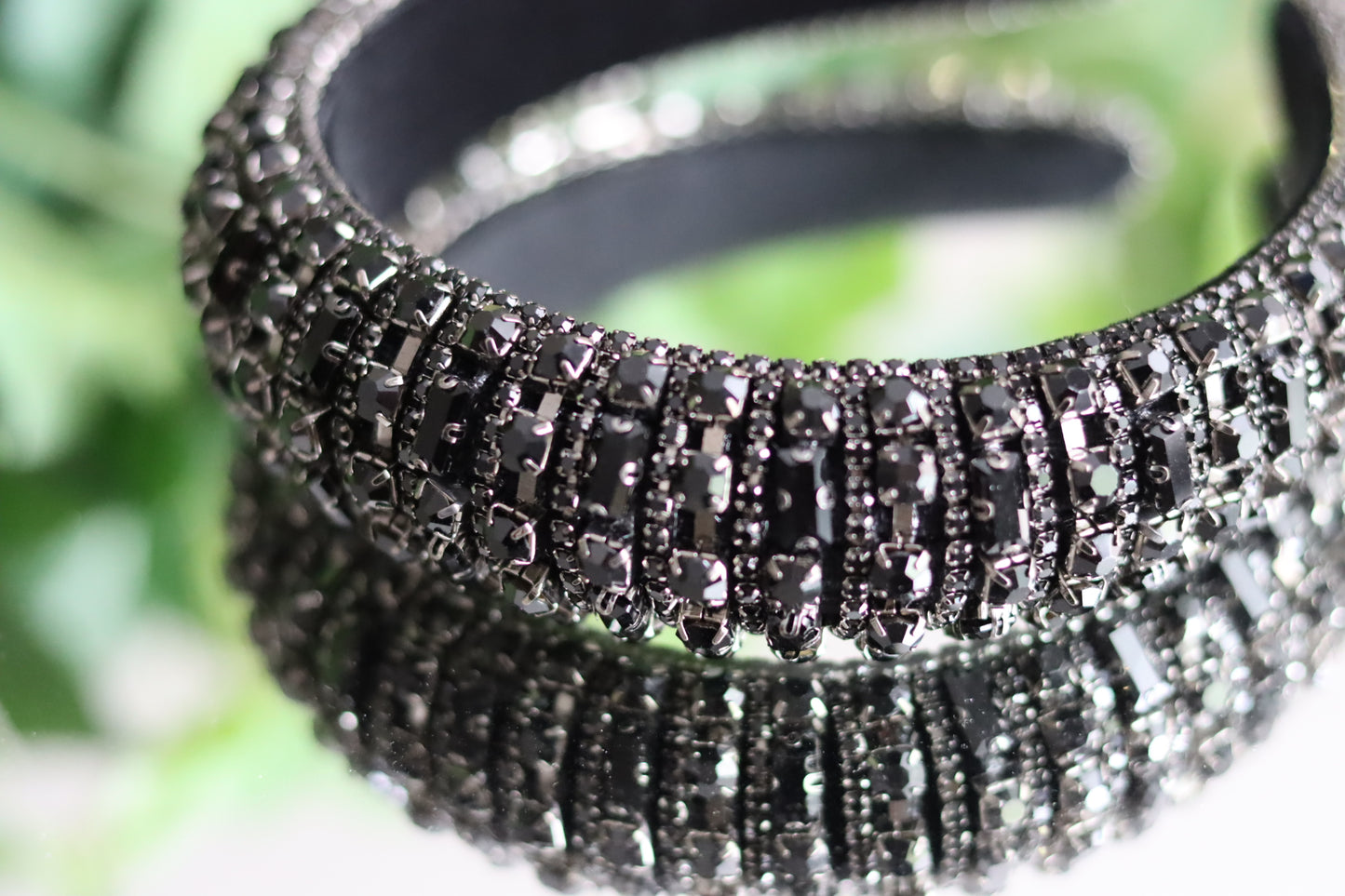 Black Rhinestone Headband